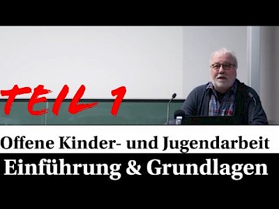 Buchtitel: Offene Kinder- und Jugendarbeit mit Prof. Ulrich Deinet -Teil 1