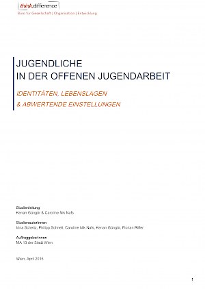 Buchtitel: Jugendliche in der Offenen Jugendarbeit