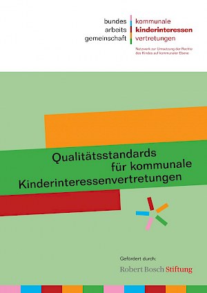 Buchtitel: Qualitätsstandards für kommunale Kinderinteressensvertretungen